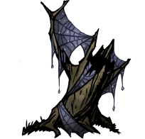 Eerie spiderweb